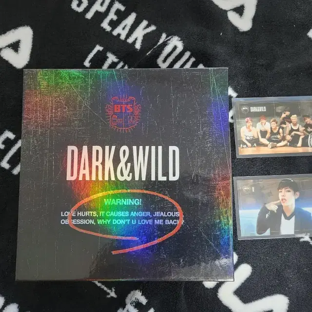 방탄소년단 Dark&Wild 앨범 포카포함