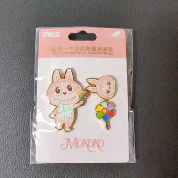 모코코 핀 배지 팝랜드 한정판 베이징