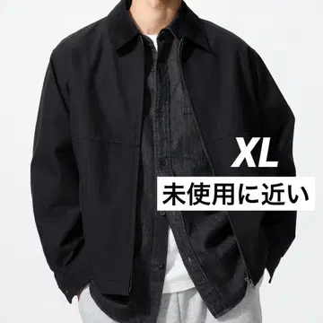 UNIQLO 집업 숏 블루종