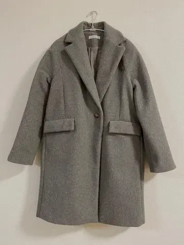 한국제 그레이 체스터 코트