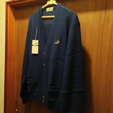 Crocodile 니트 가디건 M 네이비