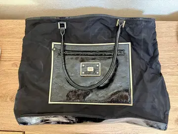 아냐 힌드마치 블랙 토트백