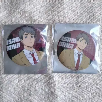 하이큐 도쿄 타워 콜라보 캔뱃지 홀로그램 레어 이나리자키 미야 오사무