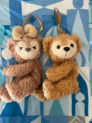 디즈니 더피 셰리메이 봉제 인형 파우치 세트