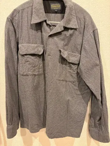 Pendleton 긴팔 셔츠 그레이 L 사이즈
