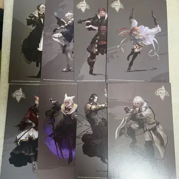 에오르제아 카페 엽서 전 8종 컴플리트