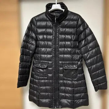 스탠드 카라 다운 코트 블랙 XL