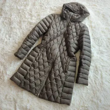 [ 새상품급 ] TOMMY HILFIGER 타미힐피거 다운 코트 카키