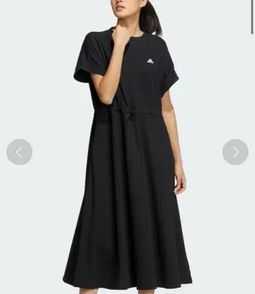 adidas 반팔 티셔츠 원피스 M 블랙