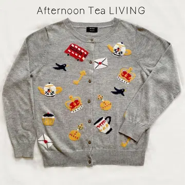 애프터눈 티 루비 테일러 애프터눈 가디건