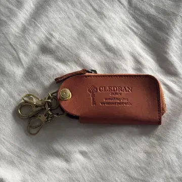 [ 당일 발송 ] CLEDRA 브라운 가죽 키케이스