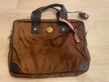 Orobianco 브라운 나일론 백 컴퓨터 백