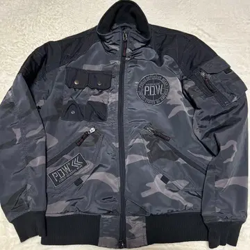 AVIREX PDW 아비렉스 M 플라이트 자켓 MA-1 카모플라주