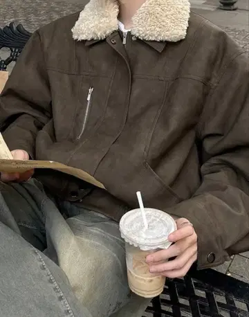 Leather Fur Jacket or2351