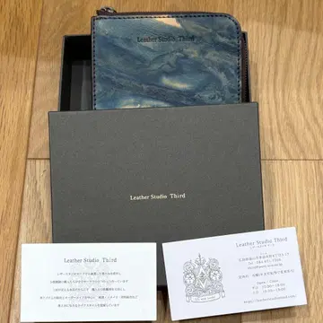 Leather Studio Third 컴팩트 지갑