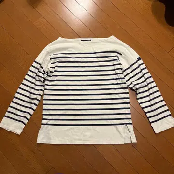 세인트 제임스 보더 바스크 셔츠 남성용 L 사이즈