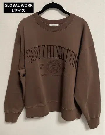 피그먼트 자수 로고 풀오버/608260