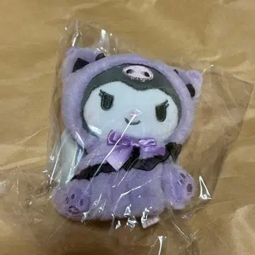 산리오 쿠로미 꾸미는 고양이 마스코트 키링