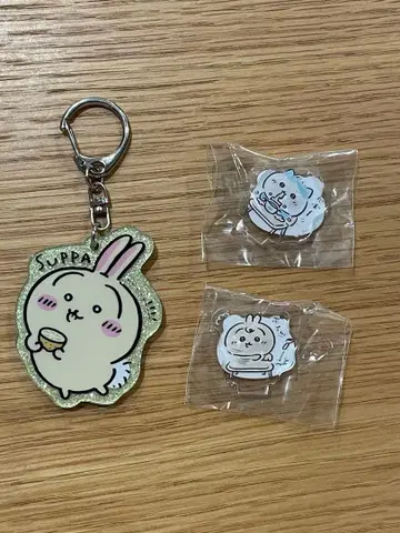 치이카와 Chiikawa Baby 아크릴 스탠드 토끼 하치와레