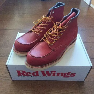 Red Wings 8875 E 와이즈 빨간색 워크 부츠