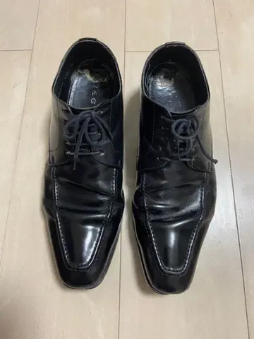 REGAL 블랙 가죽 신발 비즈니스 슈즈 특별한 1켤레