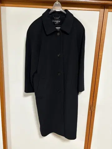 12/13까지 특별 가격 roga 블랙 캐시미어 롱 코트