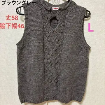 맥그리거 베스트 맥그리거 니트 알파카털 니트 베스트 알파카 니트