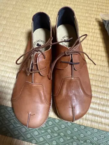 브라운 가죽 신발 24cm