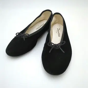 컨디션 최상 레페토 벨로아 소재 발레 슈즈 펌프스 레어