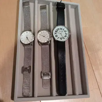 CLUSE FOSSIL KLON 손목시계 3개 세트