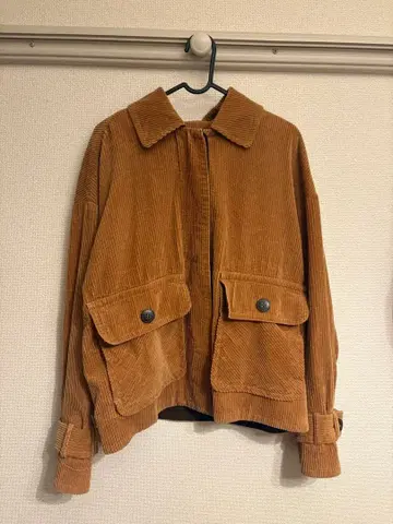 BENETTON 코듀로이 자켓 브라운