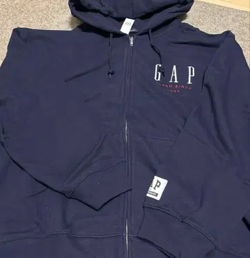 GAP 30주년 기념 네이비 후드티 미사용 새상품 XL