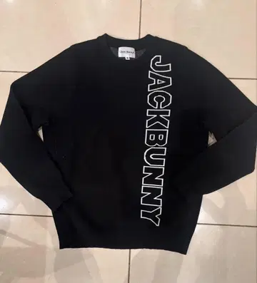JACKBUNNY 블랙 스웨터 사이즈 0
