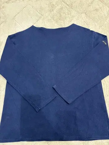 SAINT JAMES 네이비 긴팔 티셔츠