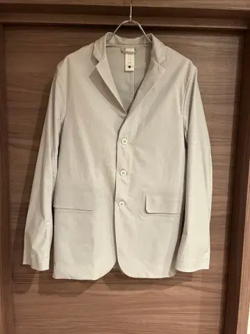 DESCENTE 라이트 그레이 자켓 폴리에스테르