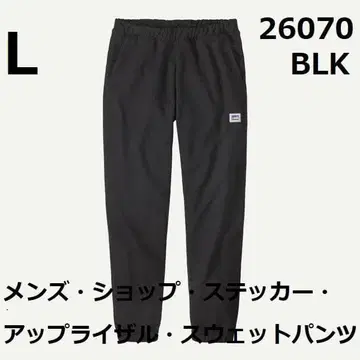 L BLK 샵 스티커 업라이저 스웨트 팬츠 파타고니아