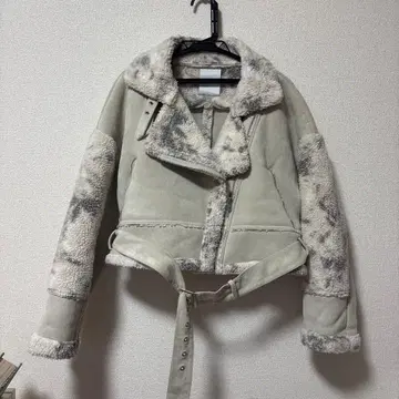 JEANASIS 보아 코트 무스탕 코트