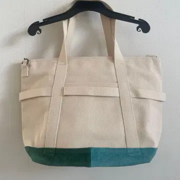 캠퍼스 토트백 그린 스카이블루 터콰이즈 블루 최애 컬러