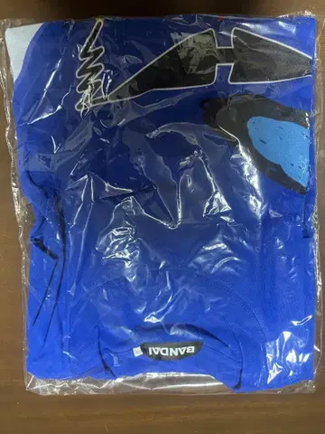 잠자리 오거 T셔츠 킹오거 BANDAI TEPPEN 파랑