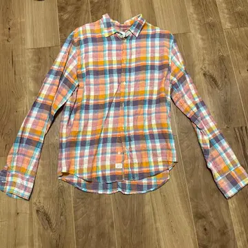 Frank & Eileen 체크 무늬 긴팔 셔츠 XS