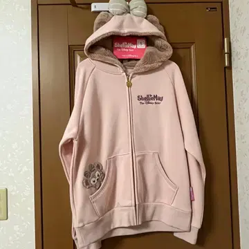 ShellieMay 후드 부착 후드티 핑크 S 사이즈