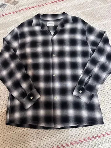 PENNEY'S TOWNCRAFT 옴브레 체크 셔츠 타운크래프트