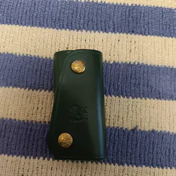 ILBISONTE 일비종떼 그린 컬러 가죽 키케이스