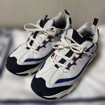 Skechers D'Lites 화이트/네이비/레드