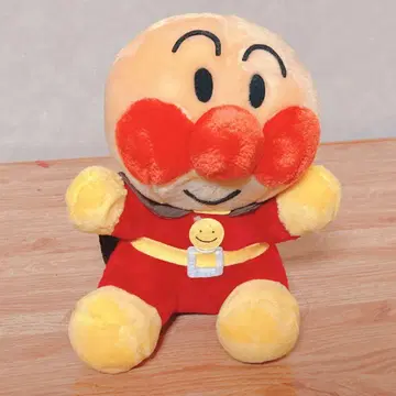 90년대 당시물 호빵맨 봉제 인형 야나세 타카시 헤이세이 레트로