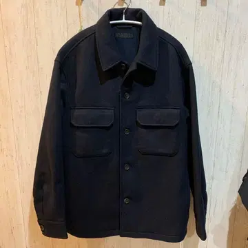 [ 미사용 새상품 ] UNIQLO 오버 셔츠 자켓 M 네이비