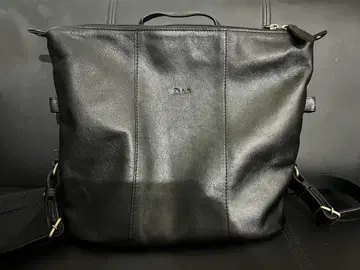 Dakota 리버서블 가죽 백 블랙