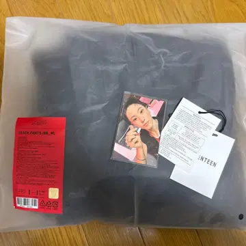 세븐틴 호시 우지 WARNING 트랙 팬츠 M