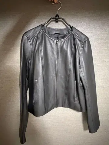 ANAYI 블랙 라이더 자켓