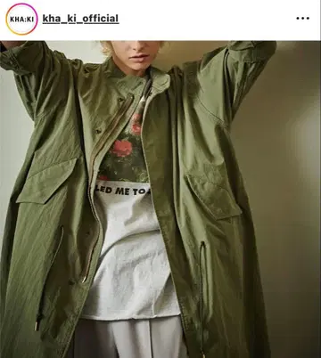 KHA_KI M65 밀리터리 자켓